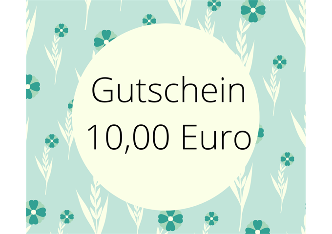  Geschenkgutschein 10€