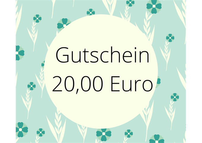  Geschenkgutschein 20€