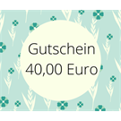  Geschenkgutschein 40€