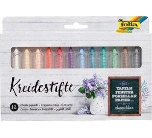 FOLIA Kreidestifte 12Er Set