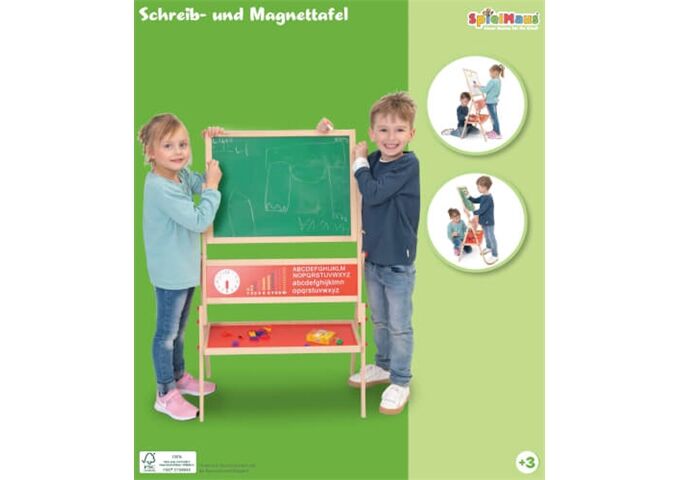 Spielmaus SpielMaus Holz Schreib- und Magnettafel, inkleide