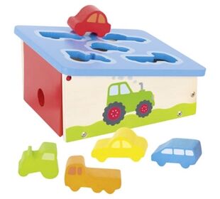 Goki Sort Box Fahrzeuge