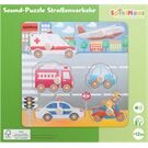 Spielmaus SpielMaus Holz Sound Holzpuzzle Straßenverkehr