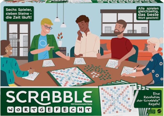 Mattel Scrabble Wortgefecht