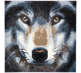 Diamond Dotz Crystal Art Wolf 30x30 cm