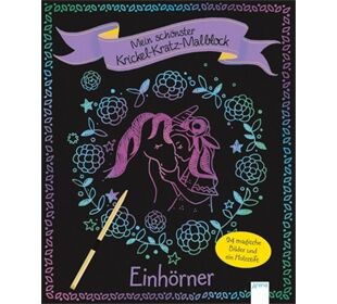 ARENA M.sch.Krickel-Kratz-Malblock Einhor