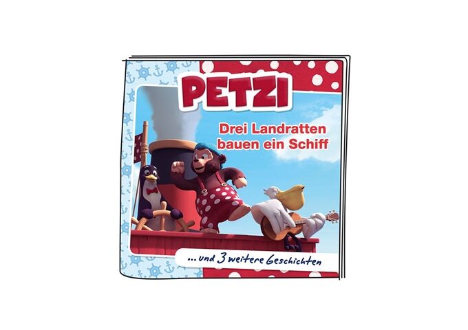 Tonies® Petzi - Drei Landratten bauen ein Schiff