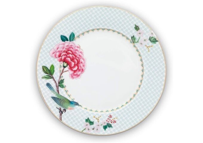 Pip Studio Plate Blushing Birds White 21cm