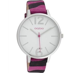 Oozoo OOZOO Timepieces fuchsia/black/white Damen