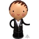 amscan S/Shape Handsome Groom
