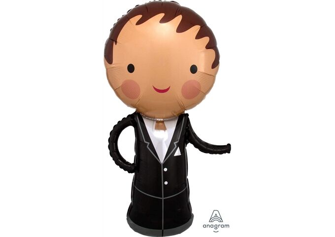 amscan S/Shape Handsome Groom