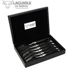 Laguiole 6 Steakgabeln in Holzbox - Ebenholz