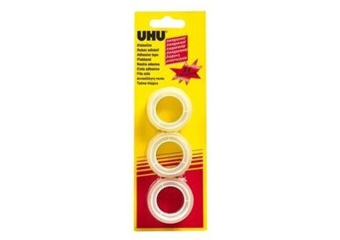 UHU UHU Klebefilm 3x7,5mx19mm