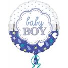 amscan Standard Baby Boy Muschel Folienbal