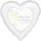amscan Folienballon Alles Gute zur Hochzeit