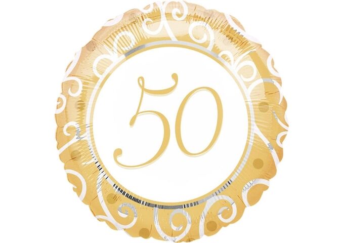 amscan Standard 50, Hochzeitstag Folienbal