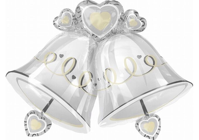 amscan Wedding Bells 35 X 26
