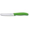 Victorinox Tomatenmesser Swiss Classic, Wellenschliff, grün,