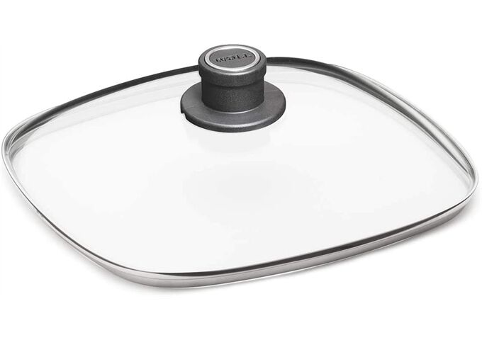 Woll Sicherheitsglasdeckel 26 x 26 cm mit Deckelkn