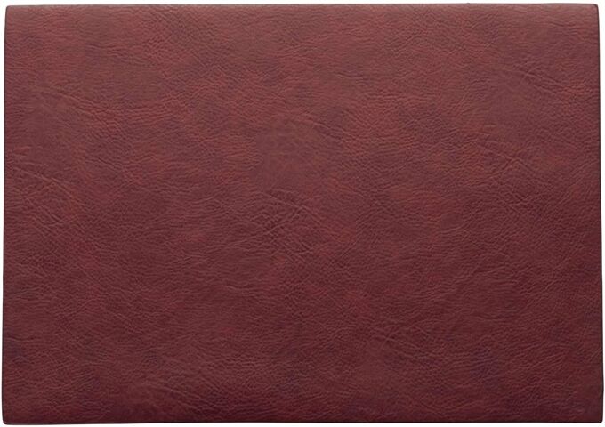 ASA vegan leather Tischset, rosewood