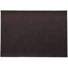 ASA vegan leather Tischset, black coffee