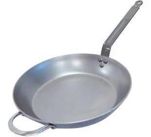 de Buyer BRATPFANNE MINERAL B Ø 36CM MIT GEGENGRIFF