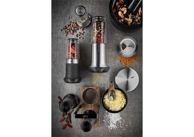 GEFU Salz- oder Pfeffermühle X-PLOSION®,L schwarz