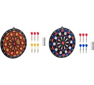 New Sports Safety Dartboard, inklusive 6 Pfeilen
