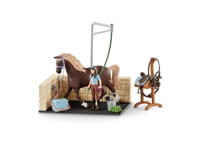 Schleich Waschplatz Mit Horse Club Emily & L