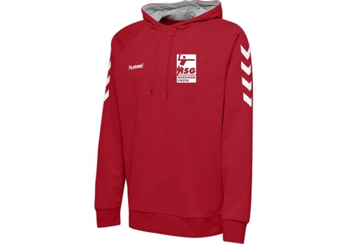 HSG Nordhorn Lingen HSG Cotton Hoodie rot Herren