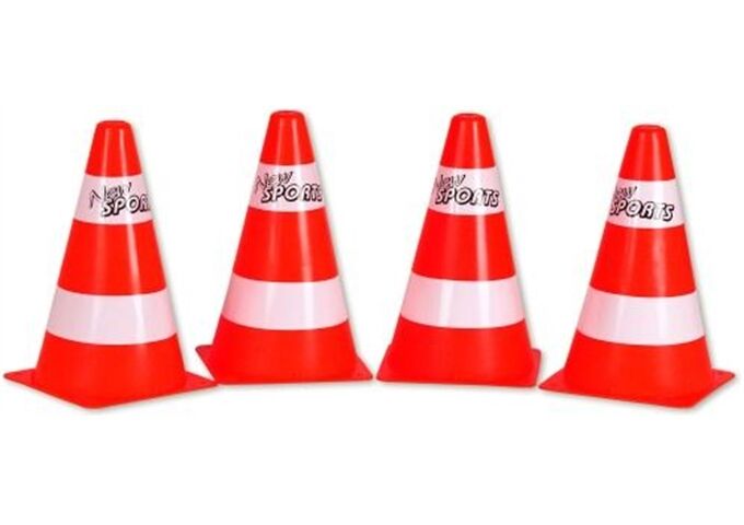 New Sports Pylonenset, 4 Stück, Höhe ca, 26 cm