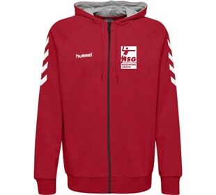 HSG Nordhorn Lingen HSG Cotton Zip-Hoodie rot Kinder