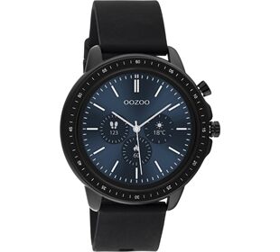 Oozoo Smartwatch Rubber black/black