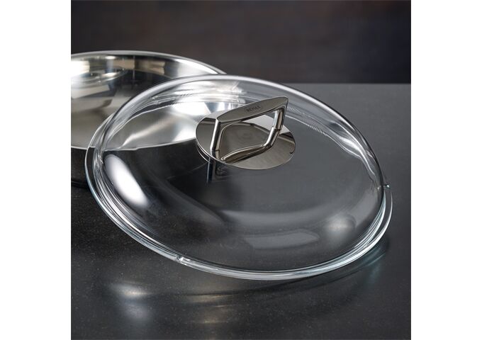 RÖSLE Borosilikat Glasdeckel 24 cm