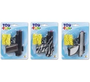 Toy Fun TOF Agenten Kugelpistole,3-f.s.,135