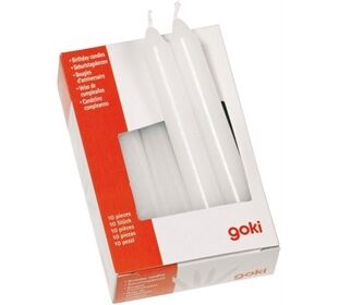 Goki Kerzen für Geburtstagszug, 10er Pack