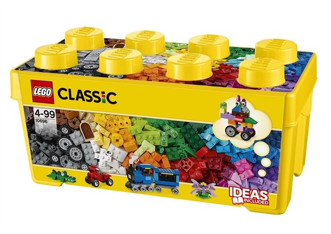 LEGO® LEGO® Classic 10696 Mittelgroße Bausteine-Box, 484