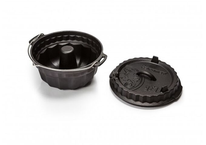 Petromax Gugelhupfform gf1 mit Tortenboden-Deckel