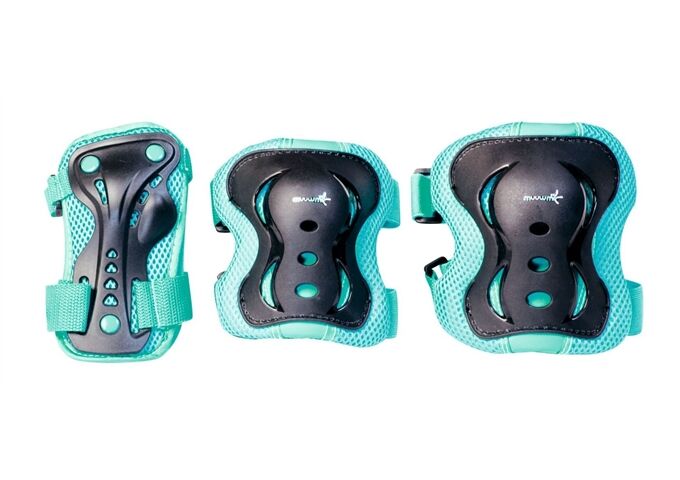 muuwmi muuwmi Protektoren-Set türkis Gr. M