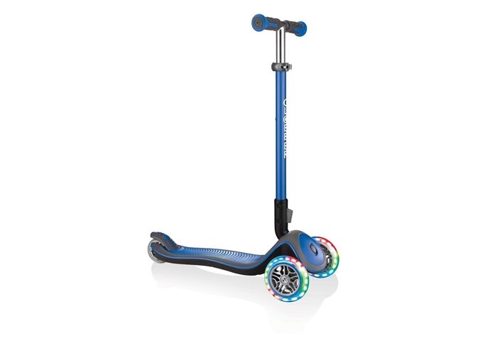 Globber GLOBBER ELITE DELUXE LIGHTS navy blau, mit Leuchtr