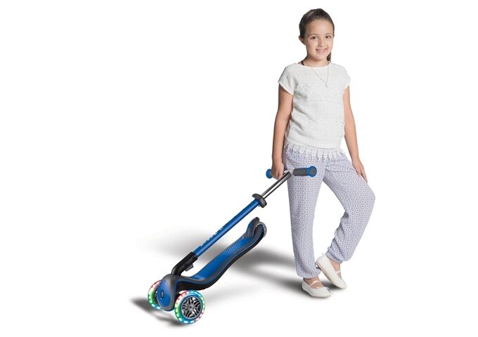 Globber GLOBBER ELITE DELUXE LIGHTS navy blau, mit Leuchtr