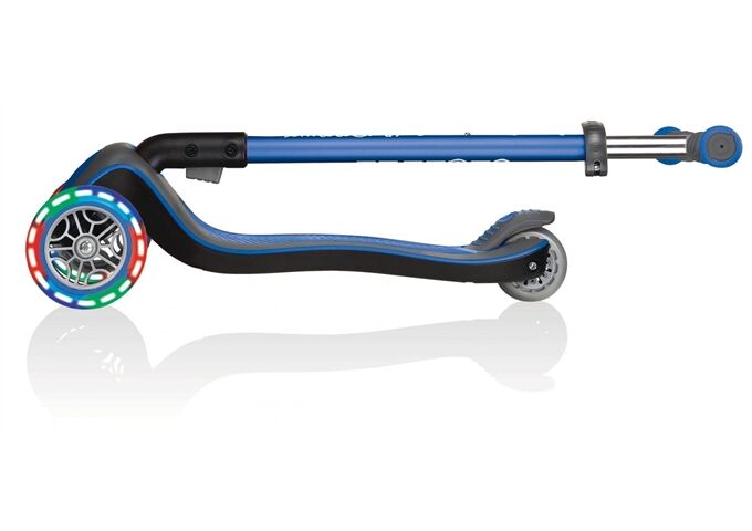 Globber GLOBBER ELITE DELUXE LIGHTS navy blau, mit Leuchtr