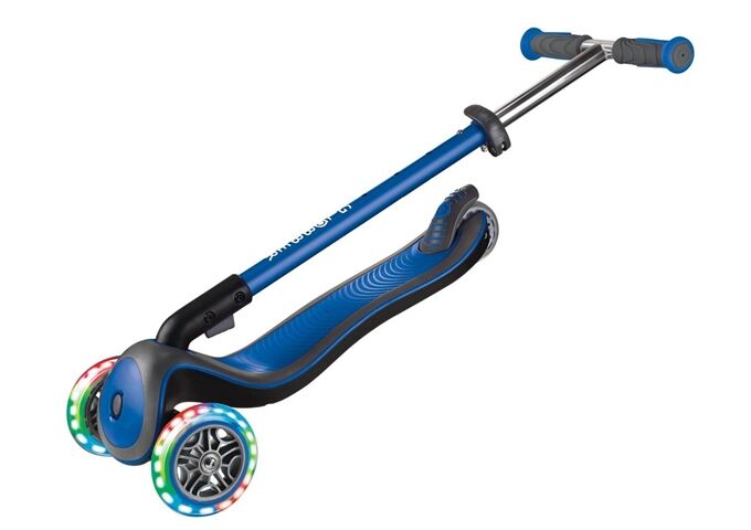 Globber GLOBBER ELITE DELUXE LIGHTS navy blau, mit Leuchtr