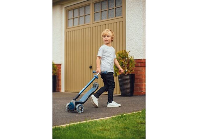 Globber GLOBBER ELITE DELUXE LIGHTS navy blau, mit Leuchtr