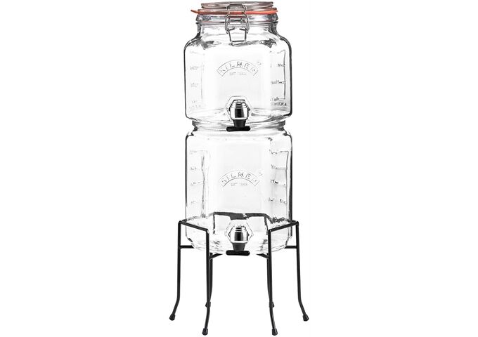 Kilner Stapelbarer Getränkespender, Höhe 40 cm, 3,1 & 2,1