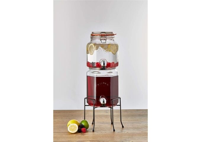 Kilner Stapelbarer Getränkespender, Höhe 40 cm, 3,1 & 2,1