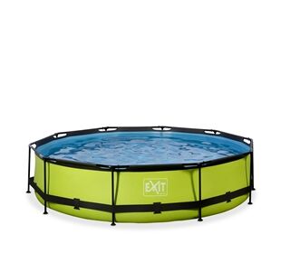 EXIT Toys EXIT Lime Pool o360x76cm mit Filterpumpe - grün
