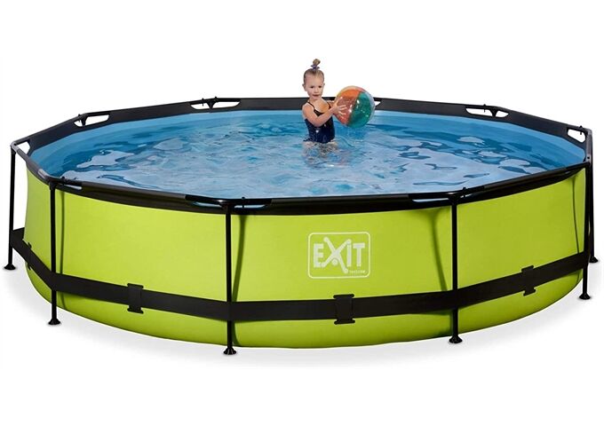 EXIT Toys EXIT Lime Pool ø360x76cm mit Filterpumpe - grün