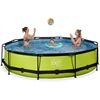 EXIT Toys EXIT Lime Pool ø360x76cm mit Filterpumpe - grün