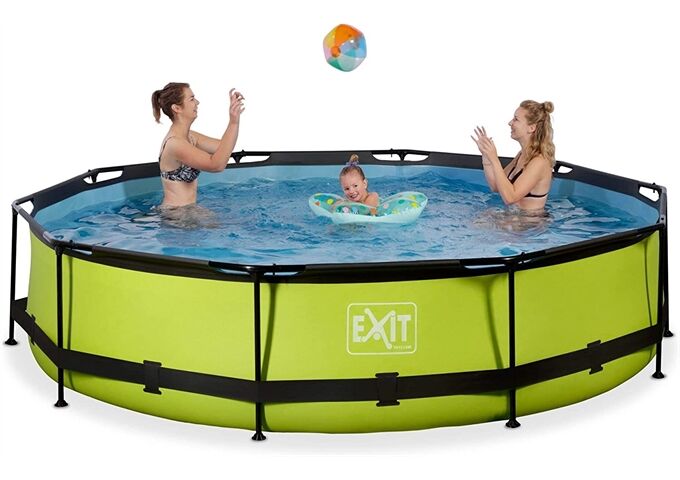 EXIT Toys EXIT Lime Pool ø360x76cm mit Filterpumpe - grün
